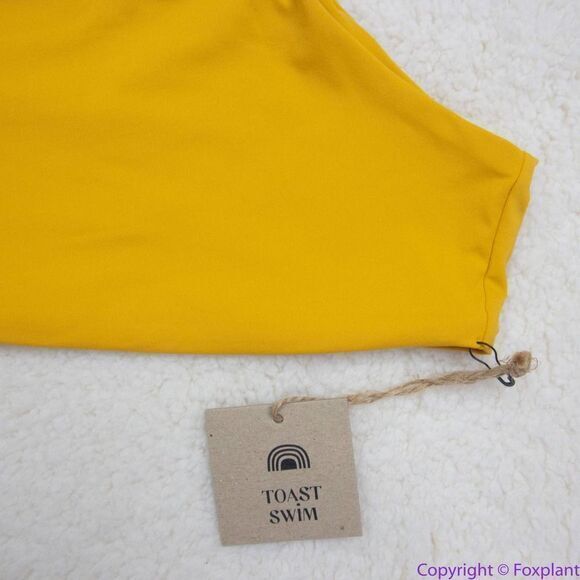 NEW Free People x Toast Signature One-Shoulder Bikini Top, L‎ - Picture 3 of 9